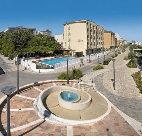 Hotel Alba Misano Adriatico Esterno foto